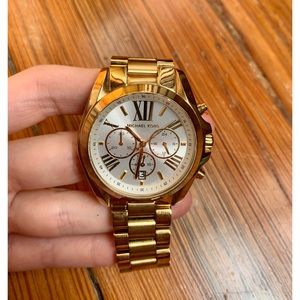 Bradshaw Gold-Tone Watch Michael Kors extra-large